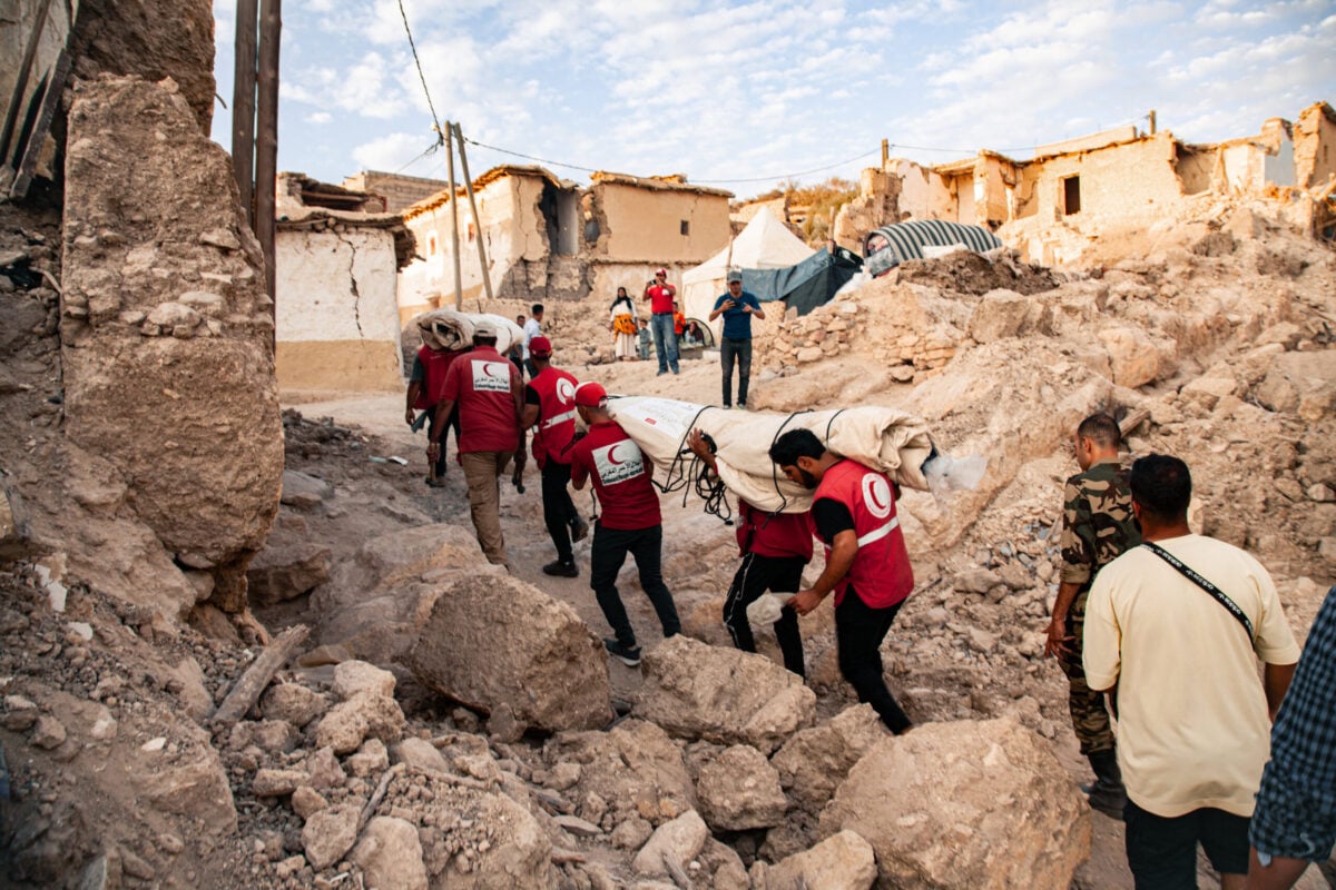Aide humanitaire en cas de crise au Maroc