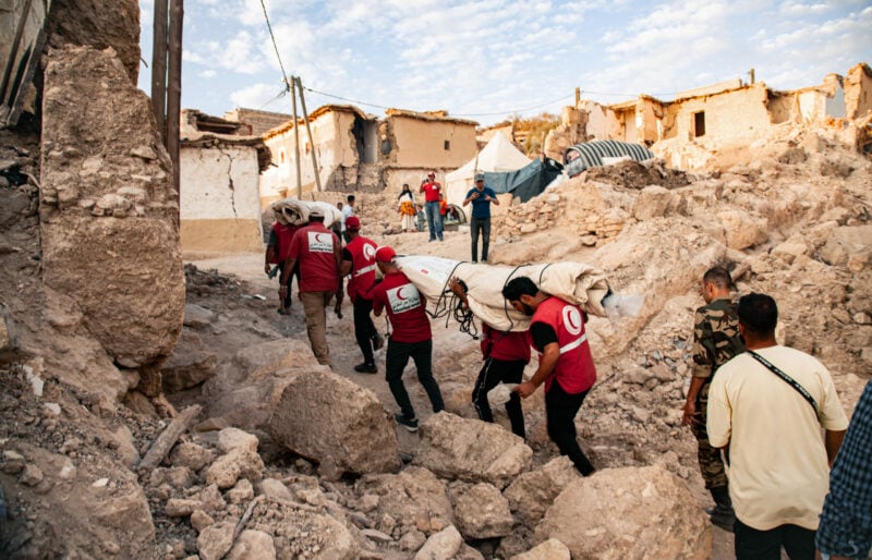 Aide humanitaire en cas de crise au Maroc